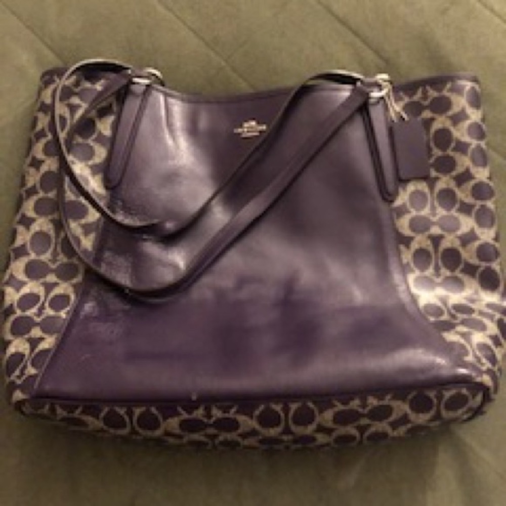 Coach purse with matching wallet New